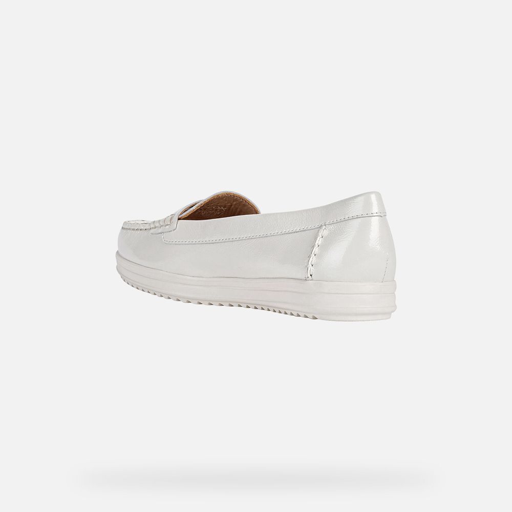 Mocassins Geox Senhora Branco - Genova - TAOCV9281